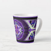 Tasse Latte Violet W3 (Angle droit)