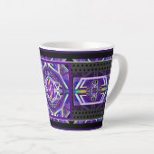 Tasse Latte Violet W3 (Angle droit)
