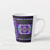 Tasse Latte Violet W3 (Droite)