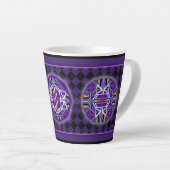 Tasse Latte Violet W3 (Angle droit)