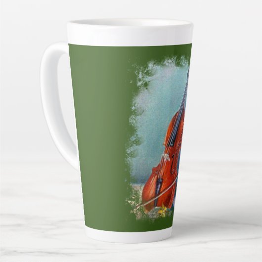 Tasse Latte Violín (Angle gauche)
