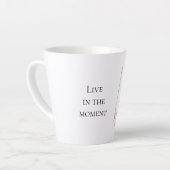Tasse Latte Violon Rose Blush (Angle gauche)