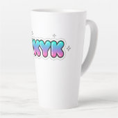 Tasse Latte ViralVibes Collection (Angle droit)