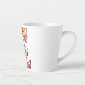 Tasse Latte Vis Simplement, Fleur Sauvage (Droite)