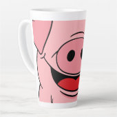 Tasse Latte Visage de porc (Angle gauche)