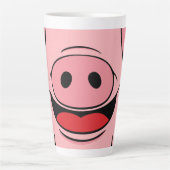 Tasse Latte Visage de porc (Devant)