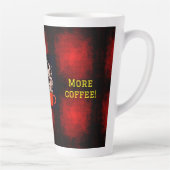 Tasse Latte Visages de café (Droite)