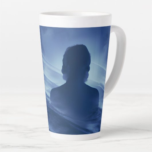 Tasse Latte Visez-le seul (Angle droit)