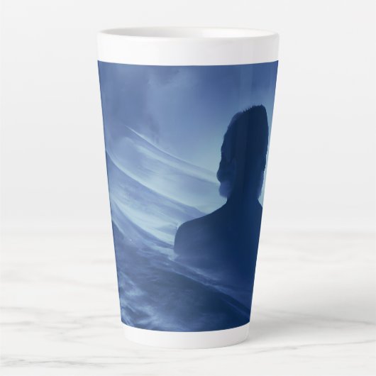 Tasse Latte Visez-le seul (Devant)