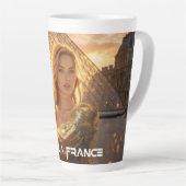 TASSE LATTE VIVE LA FRANCE - PARIS (Angle droit)