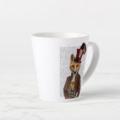 Tasse Latte Vivienne Steampunk Fox (Angle droit)