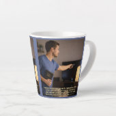 Tasse Latte Vivre fidèlement suffit (Angle droit)
