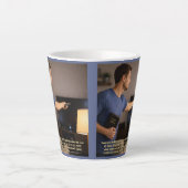 Tasse Latte Vivre fidèlement suffit (Devant)