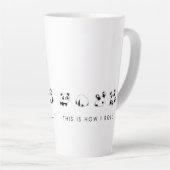 TASSE LATTE VOICI COMMENT JE ROULE (Angle droit)