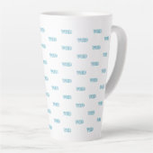 Tasse Latte VOID//FÊLÉ : Entrez dans l'Abîme Électrique (Angle droit)