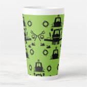 Tasse Latte Voilier - Accessoires - Canal Boat Cadeaux Porte (Devant)