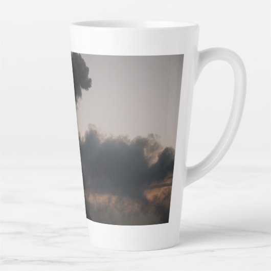 Tasse Latte Volcan Fuego au Guatemala (Droite)