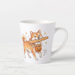 Tasse Latte Voleur de Boulangerie Shiba Inu - Chien Mignon por