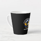 Tasse Latte Volleyball Player | If You Want A Soft Serve (Angle gauche)