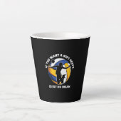 Tasse Latte Volleyball Player | If You Want A Soft Serve (Devant)