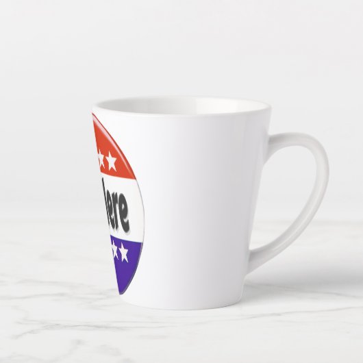 Tasse Latte Vote ici (Droite)
