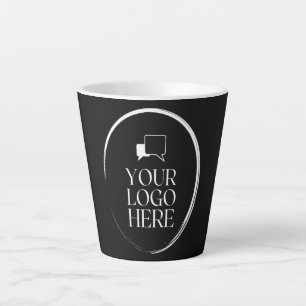 Tasse Latte Votre logo ici moderne