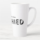 Tasse Latte Vous avez été assassiné (17oz) (Droite)