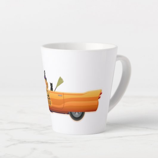 Tasse Latte Vous dites que la sorcière comme c'est une mauvais (Angle droit)