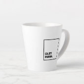 Tasse Latte Vous Êtes Belle (Angle droit)