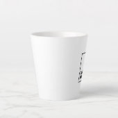 Tasse Latte Vous Êtes Belle (Devant)