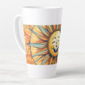 Tasse Latte Vous Êtes Mon Design Sunshine (Angle gauche)
