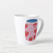 Tasse Latte Vous êtes My Jam Love Cote (Angle droit)