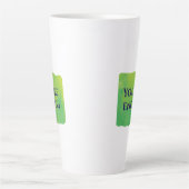 Tasse Latte Vous Êtes Suffisant (Devant)