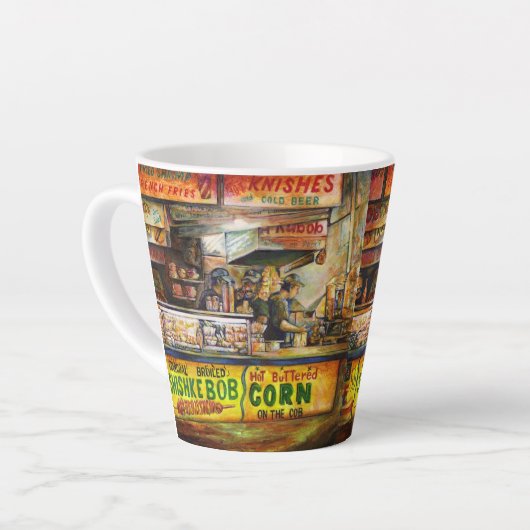 Tasse Latte Vous ne pouvez pas rivaliser avec cela (Angle gauche)