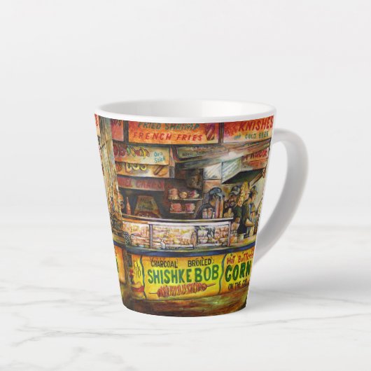 Tasse Latte Vous ne pouvez pas rivaliser avec cela (Angle droit)