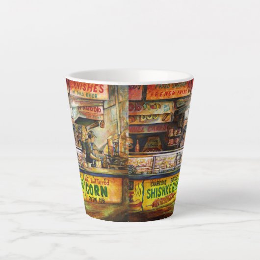 Tasse Latte Vous ne pouvez pas rivaliser avec cela (Devant)