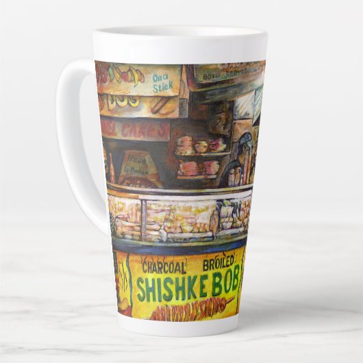 Tasse Latte Vous ne pouvez pas rivaliser avec cela (Angle gauche)