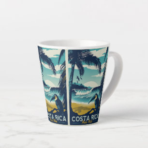 Tasse Latte Voyage au Costa Rica