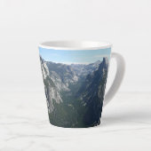 Tasse Latte Vue depuis Glacier Point dans le parc national Yos (Angle droit)