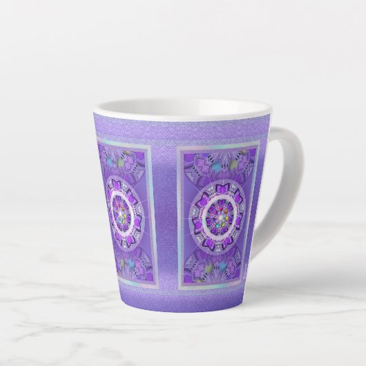 Tasse Latte W2 pourpre (Angle droit)