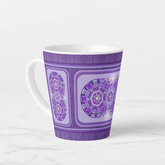 Tasse Latte W2 pourpre (Angle gauche)