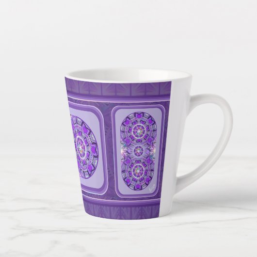 Tasse Latte W2 pourpre (Droite)