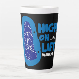 Tasse Latte Wanaka Alpinisme Nouvelle-Zélande