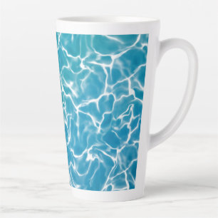 Tasse Latte Water bleu