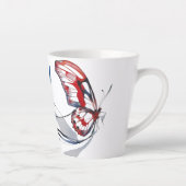 Tasse Latte Waterfly 3 (Droite)