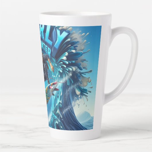 Tasse Latte Waves & Wanderlust Collection (Droite)