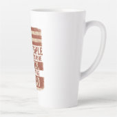 Tasse Latte We the People Reread Flag Quote (Droite)