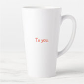 Tasse Latte Wee Scottie Chien Gauche Merry Ruff ! Ruff ! (Droite)
