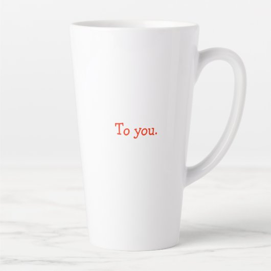 Tasse Latte Wee Scottie Chien Gauche Merry Ruff ! Ruff ! (Droite)