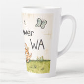 Tasse Latte Welcome To Vancouver WA (Droite)